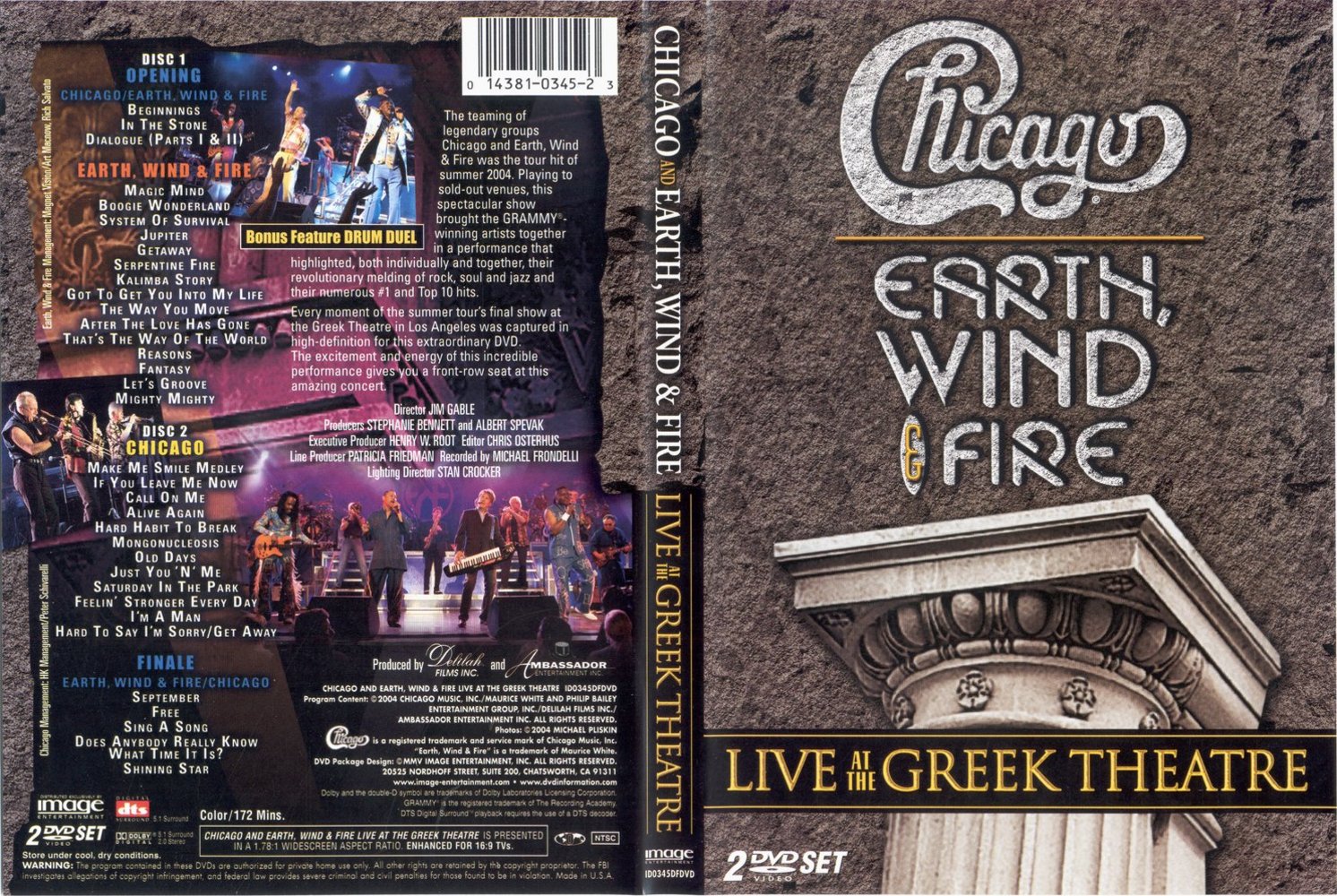 Milgrafmusicales Chicago y eartn wind & fire live agreek theatre